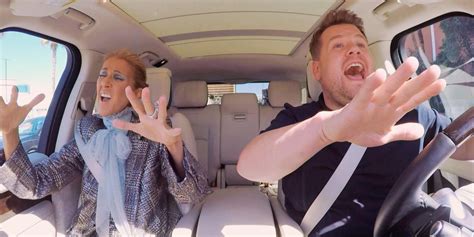 celine carpool karaoke|carpool karaoke celine dion video.